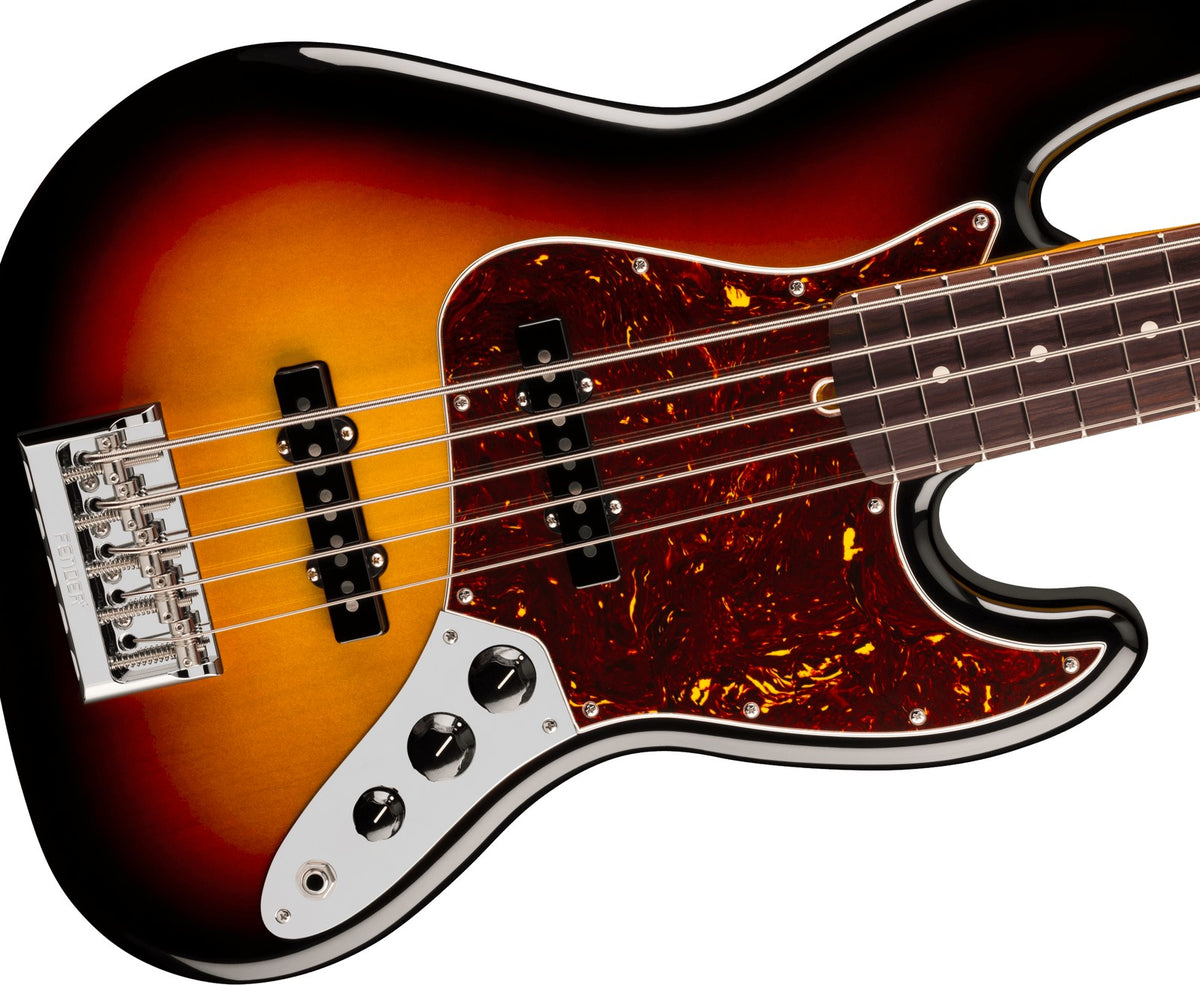 Jazz Bass V American Professional, RW 3-Farben-Sunburst