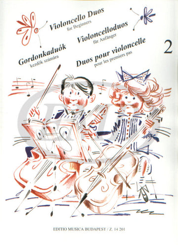 Violoncello-Duos für Anfänger Bd.2 - Violoncello