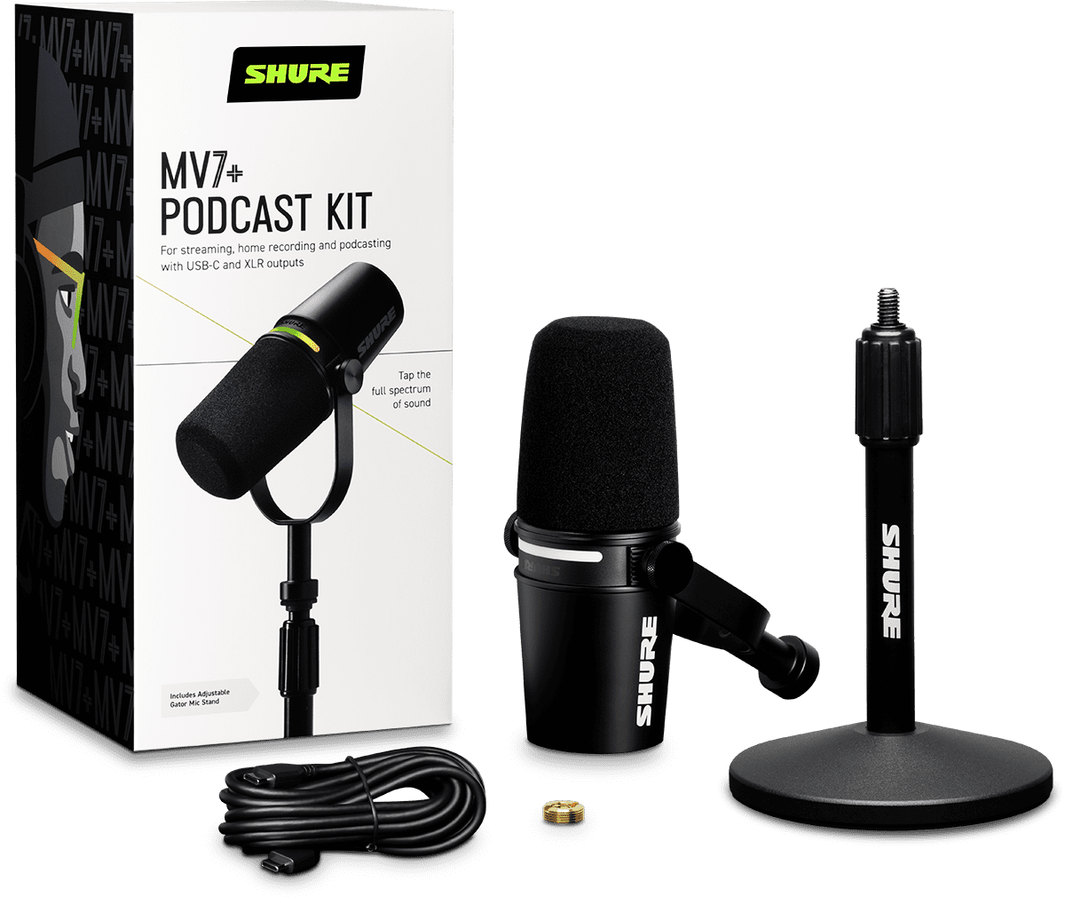 MV7+ Black Bundle