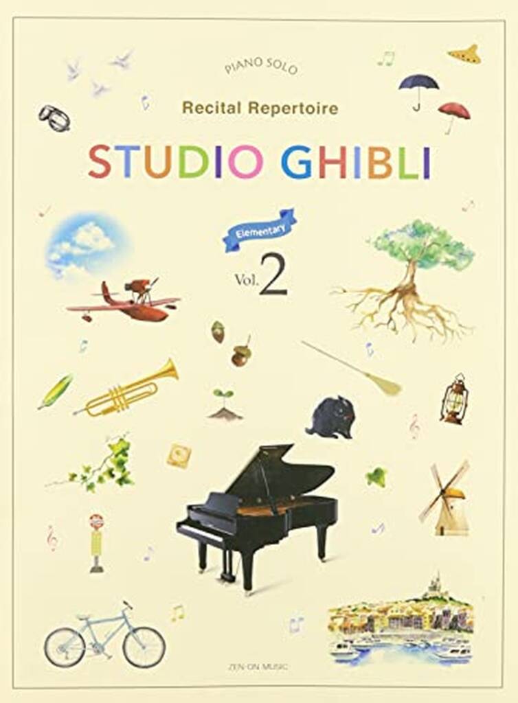 Zen-On Music Studio Ghibli Récital Répertoire Elementary Vol.2 Piano