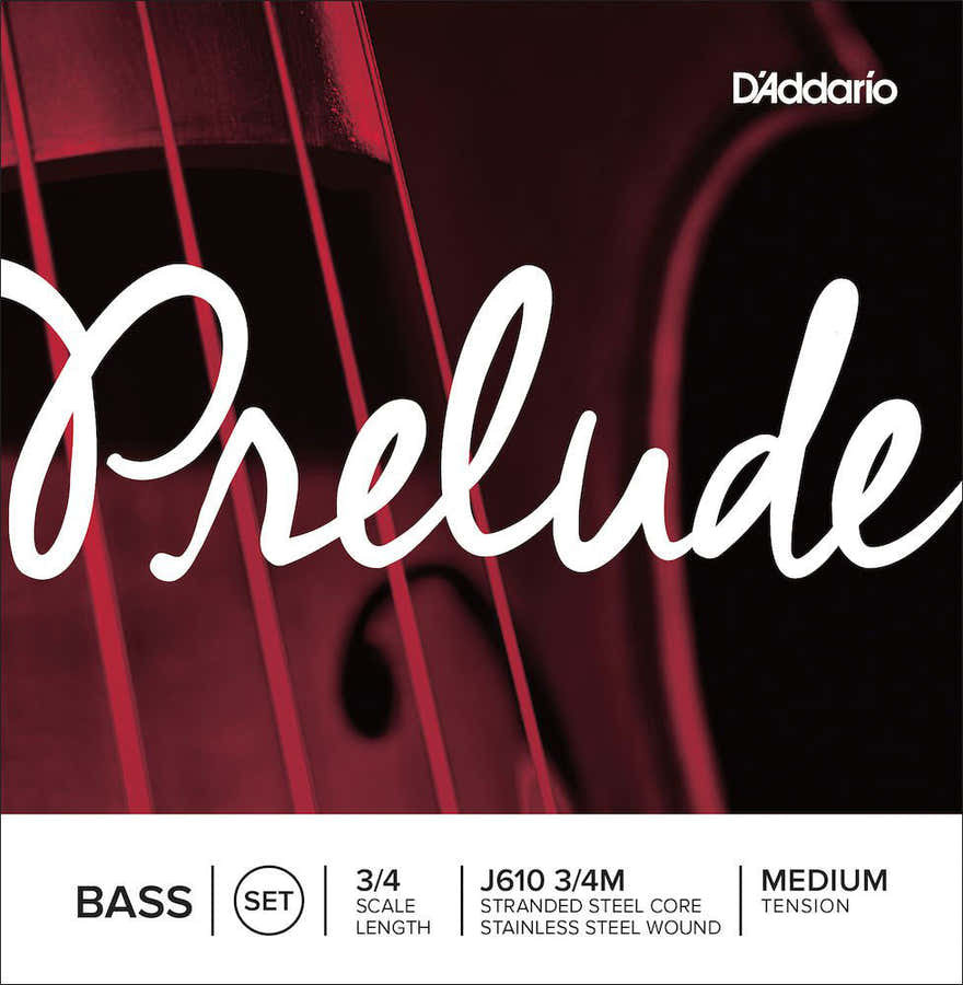 3/4 PRELUDE BASS STRING SET MEDIUM TENSION