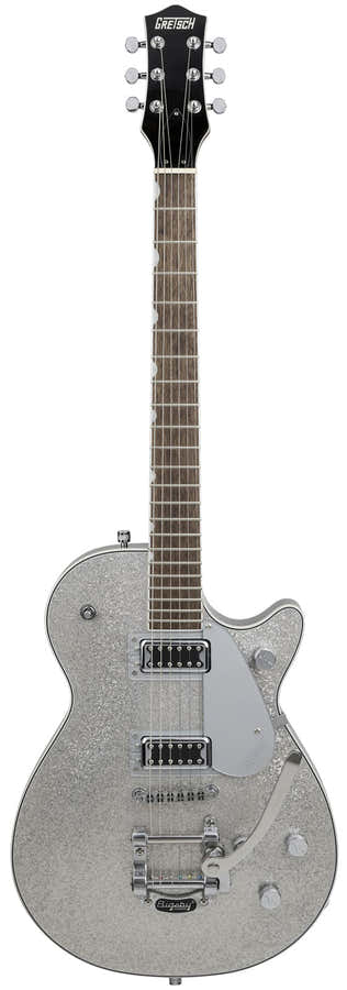 G5230T Electromatic Sparkle Jet Ft Single-Cut mit Bigsby Lrl Silberglitzer