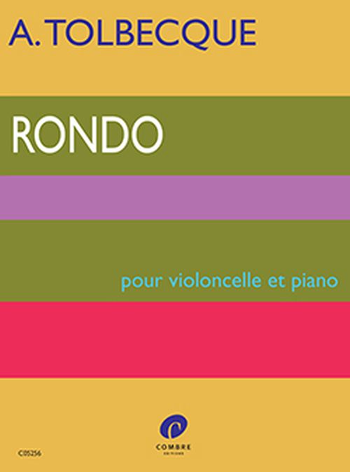 Combre Tolbecque A. - Rondo - Violoncelle et Piano
