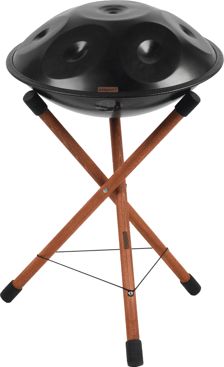 HPT80 HANDPANSTÄNDER DREIBEIN BUCHE 80 CM