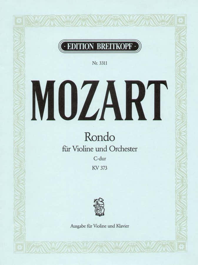 MOZART W.A. - RONDO C-DUR KV 373