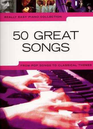 Sehr einfaches Klavier - 50 großartige Songs