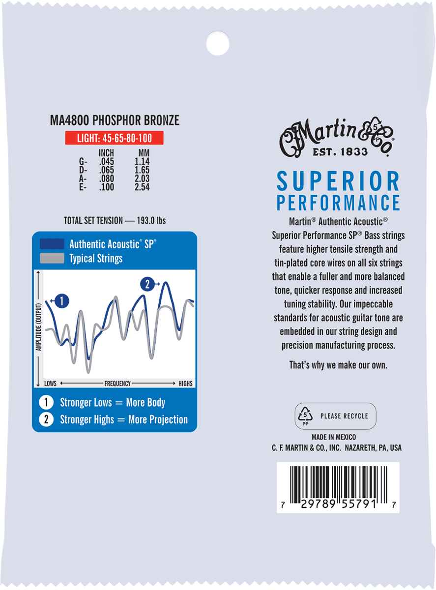 MA4800 SP ACOUSTIC BASS SET 45-100