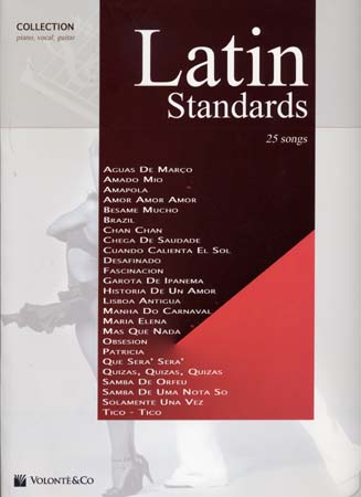 Latin-Standards - 25 Lieder - PVG