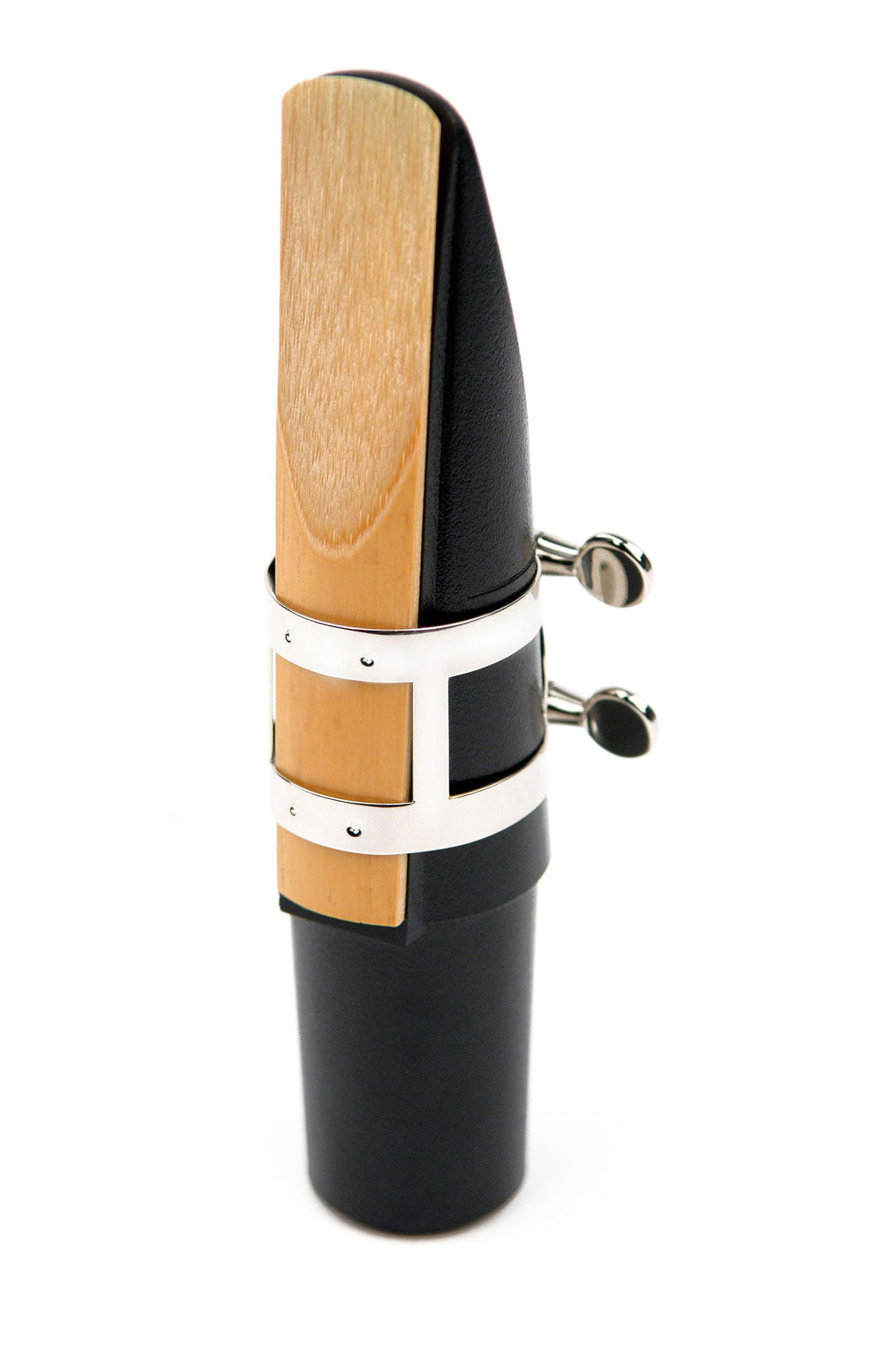 RBS1N - RICO BARITONE SAXOPHONE BLATTSCHRAUBE UND KAPPE (GRAFTONITE MUNDSTUCK) NICKEL PLATED