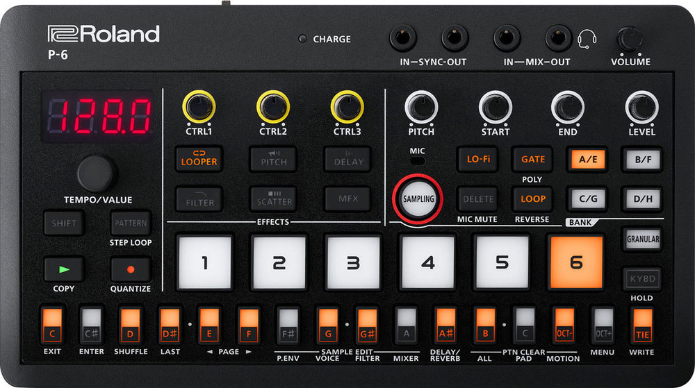 Roland Aira Compact P-6 Kreativer Sampler