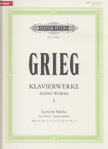 Grieg - Klavierwerke Band 1 - Lyrische Stücke 1-10
