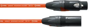 Mikrofonkabel XLR 5 M Orange