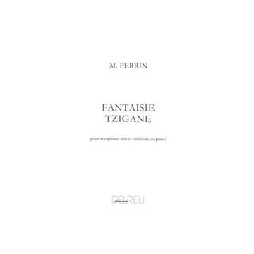 PERRIN MARCEL - FANTAISIE TZIGANE - SAXOPHONE ALTO ET PIANO
