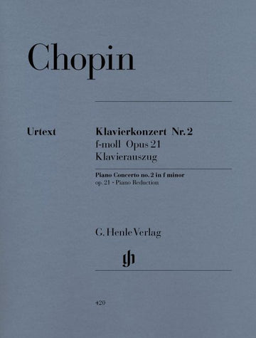 Chopin F. - Concerto For Piano And Orchestra No. 2 F Minor Op. 21