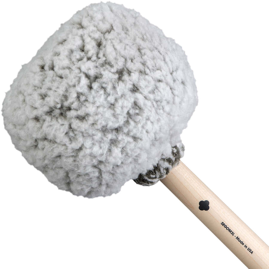 Gongschlägel Vikrampal " Natural Balance" - Groß, frostiges Olivblau