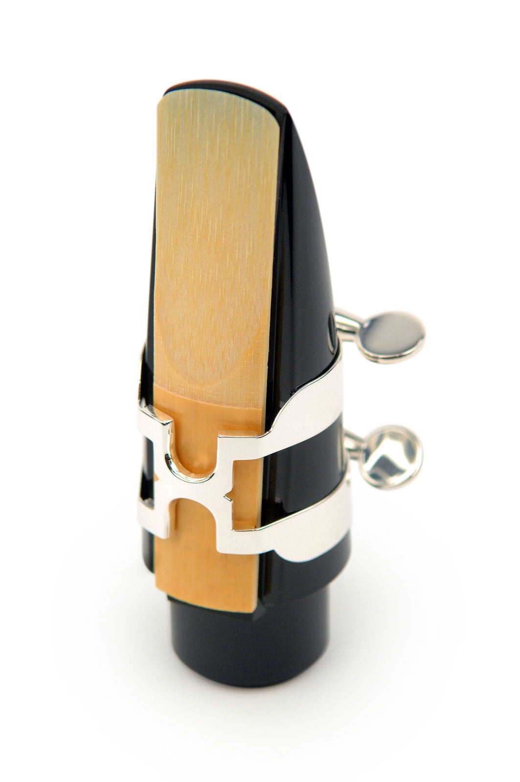 H-Ligatur Und Mundstückkappe Altsaxophon Versilbert