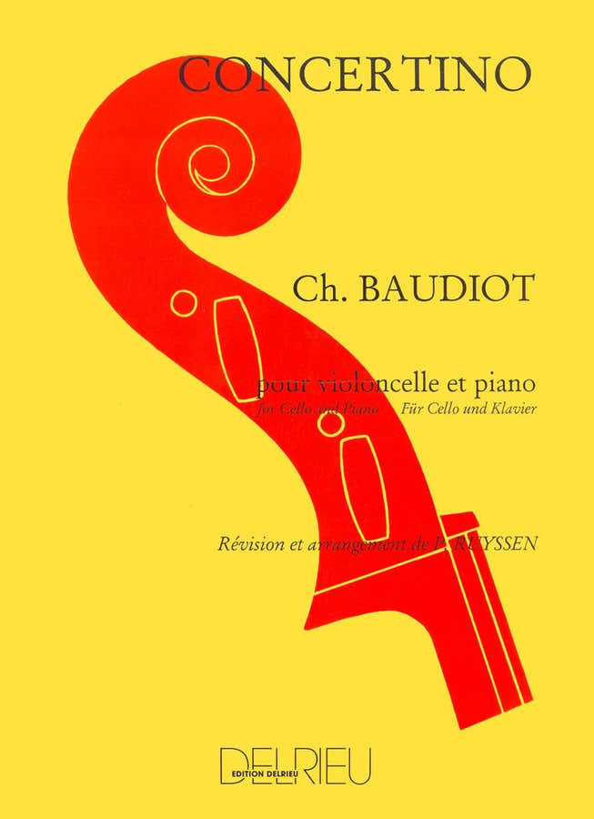 Baudiot Charles-Nicolas - Concertino - Violoncello Klavier