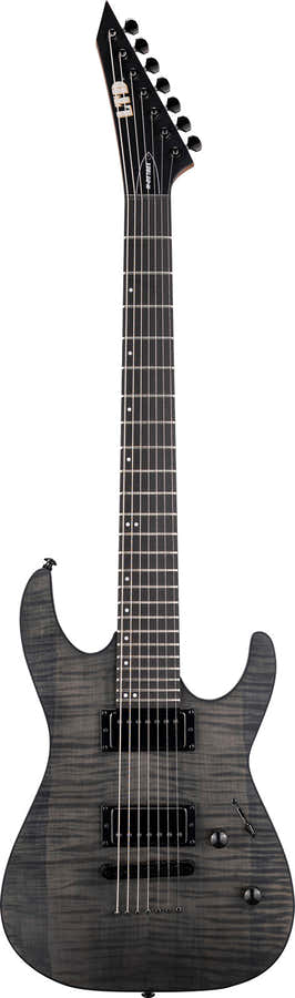 M-207 Bariton DX Transparentes Schwarz Satin