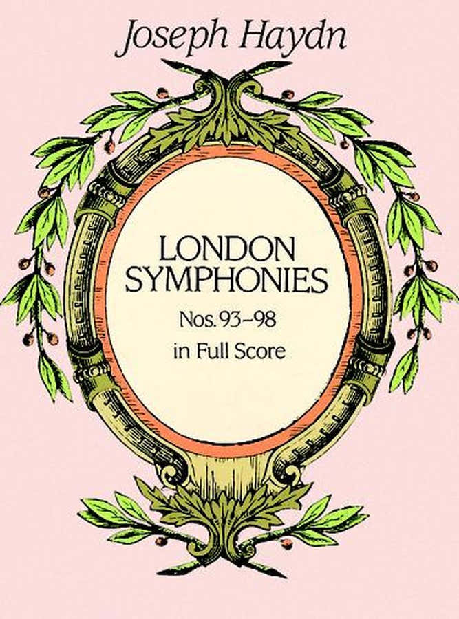 HAYDN F.J. - COMPLETE LONDON SYMPHONIES N°93-98 - FULL SCORE
