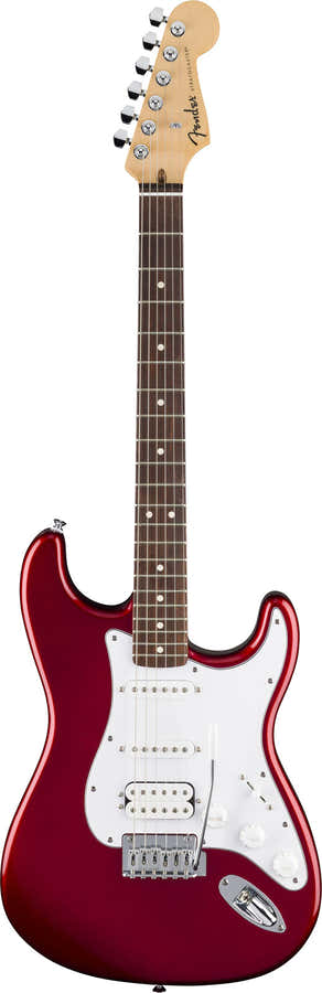Standard Stratocaster HSS LRL Weißes Schlagbrett Candy Cola