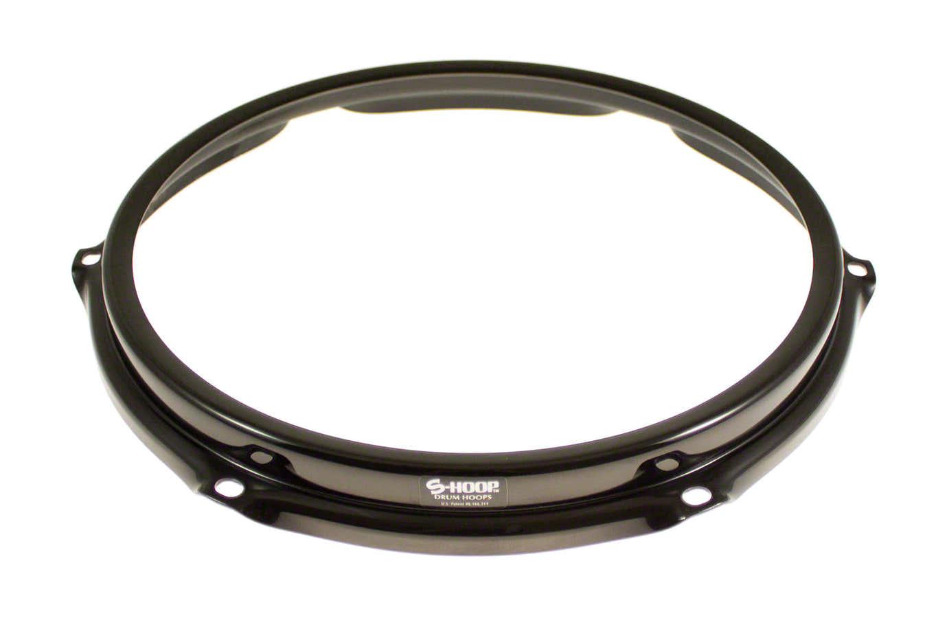 SH136-BLK HOOP 13" 6 HOLES - BLACK