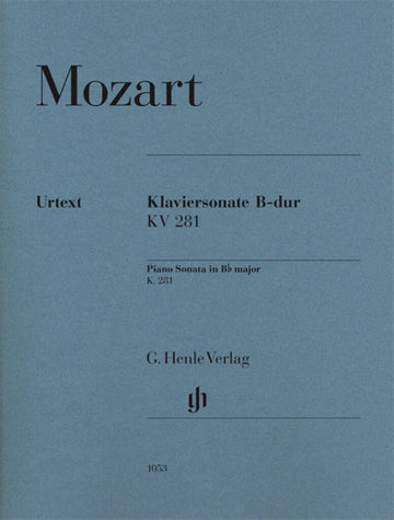 Mozart W.a. - Klaviersonate KV 281 B-Dur