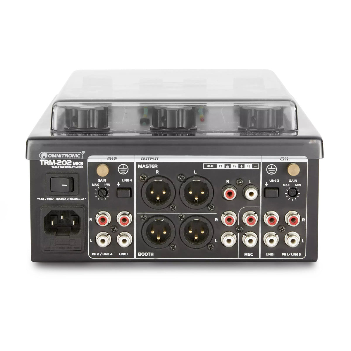 Omnitronic TRM-202 Hülle