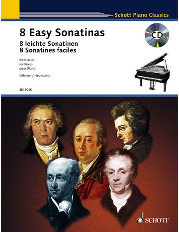 8 Sonatines Faciles - Piano