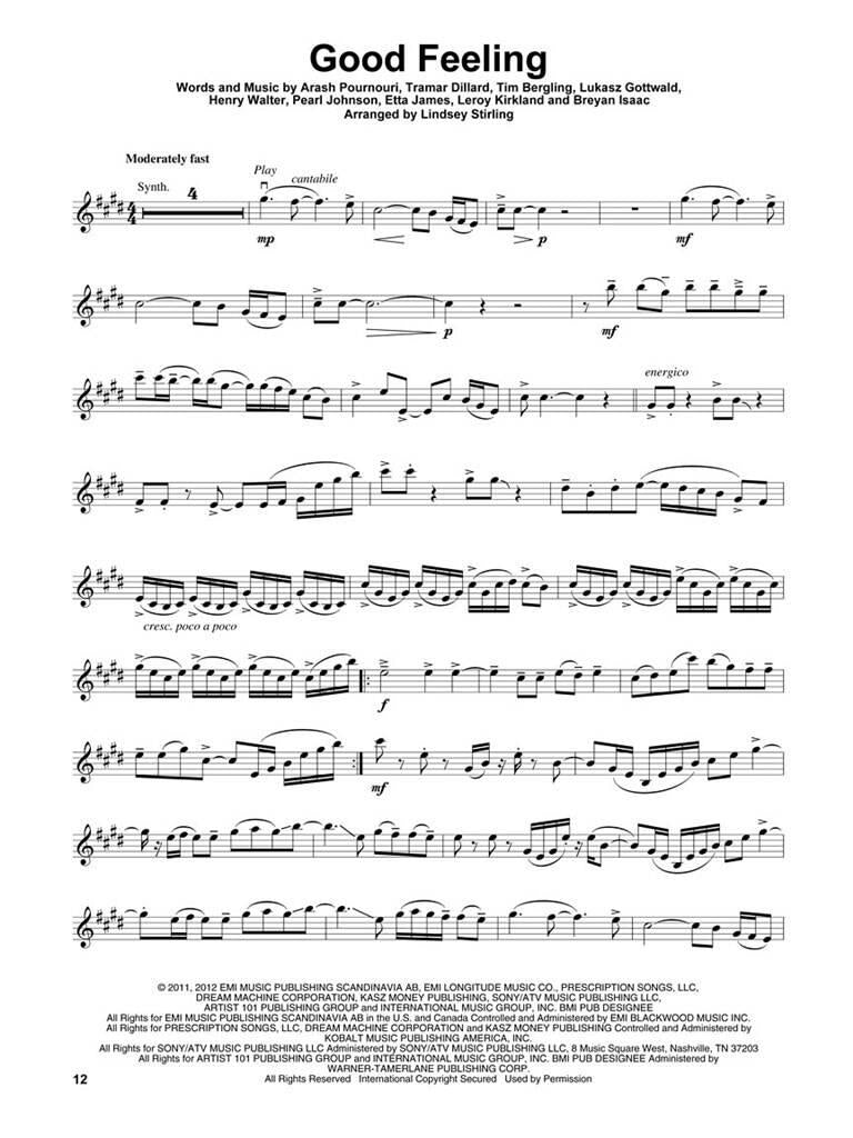 Violin Play-Along Band 45 - Lindsey Stirling - Hits