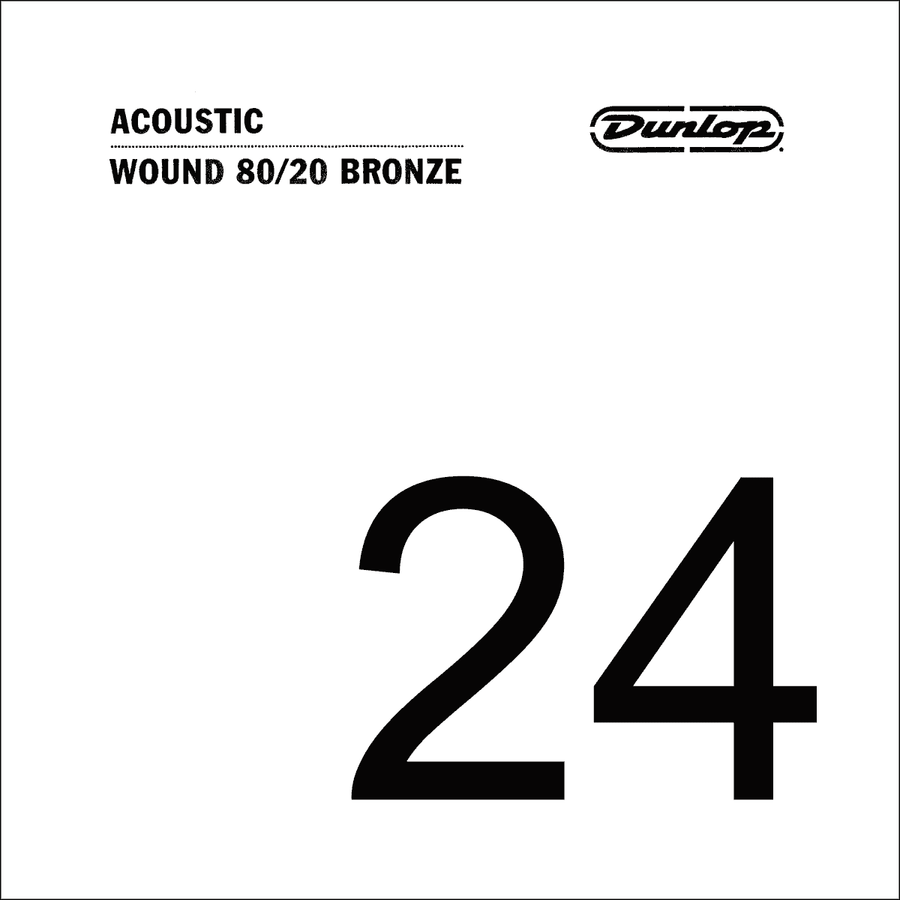 ACOUSTIC STRING 80/20 BRONZE .024 THREADED