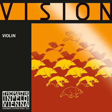 3/4 VISION VIOLIN SET MEDIUM TENSION VI100