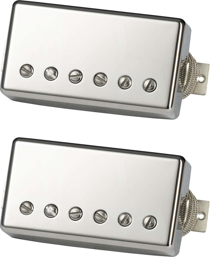 Kirk Hammett Greenybucker-Set Nickelabdeckung