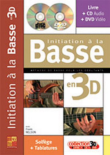 Nelson Franck - Einführung in das Bassspiel in 3D CD + DVD