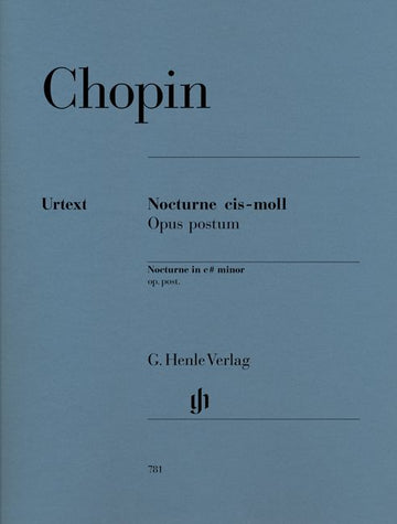 Chopin - Nocturne Ut Dièse Mineur Op. Post. - Piano