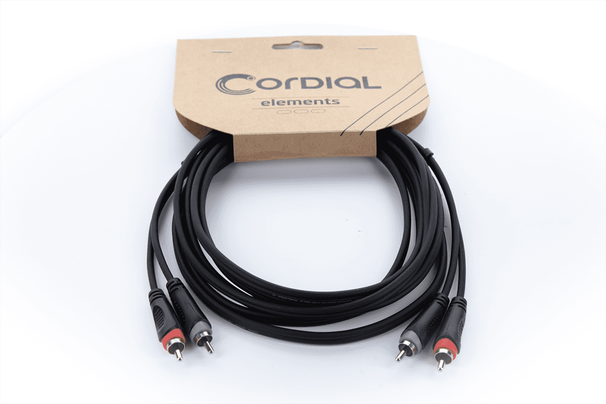 Doppeltes Audiokabel RCA / RCA 1 M