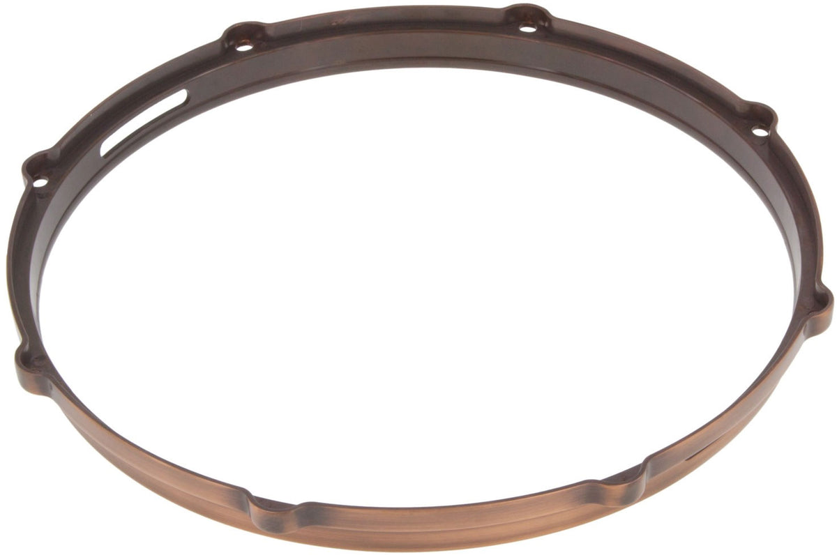 Hdc3-13-8Svbc 13" 8 Holes Snare Side 3Mm Die Cast Drum Hoop Vintage Brushed Copper