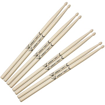 V35B1F - PACK 4X DRUMSTICKS 5B HICKORY