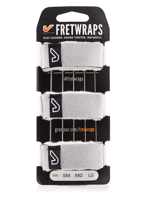 FretWraps 3er-Pack Steinweiß - Mittel