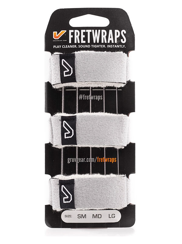 FretWraps 3er-Pack Steinweiß - Mittel