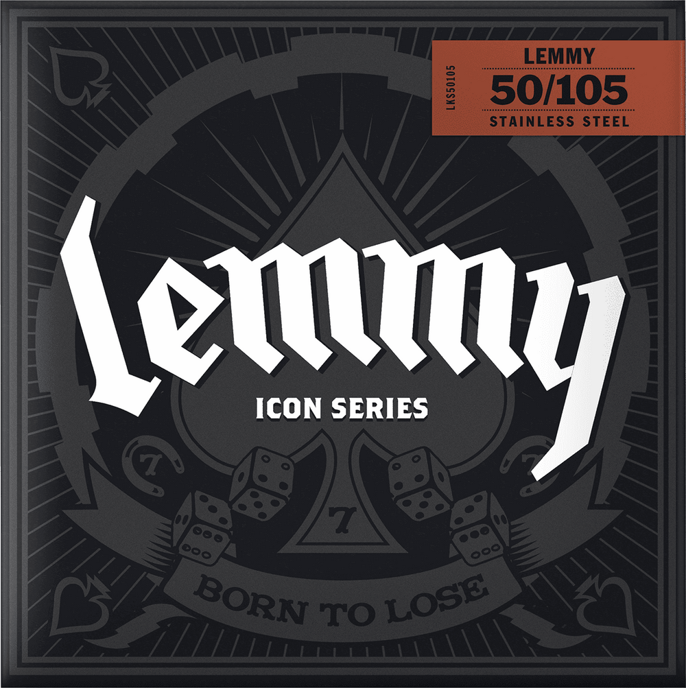 Dunlop LEMMY SIGNATURE STAINLESS STEEL 50-105