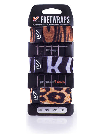 FretWraps 3er-Pack Wild - Mittel