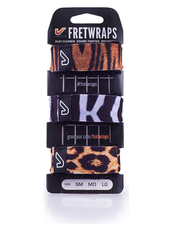 FretWraps 3er-Pack Wild - Mittel