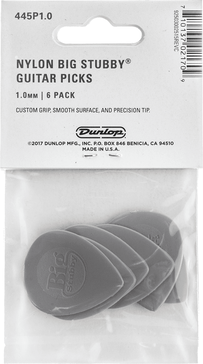 6 x 1,00mm Nylon Big Stubby