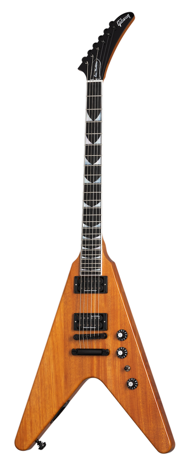 Flying V Signature Dave Mustaine Exp Antik-Natur