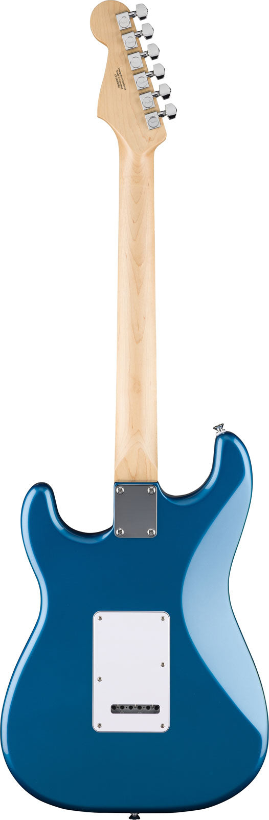 Standard Stratocaster HSS MN Weißes Schlagbrett Aqua Marine Metallic