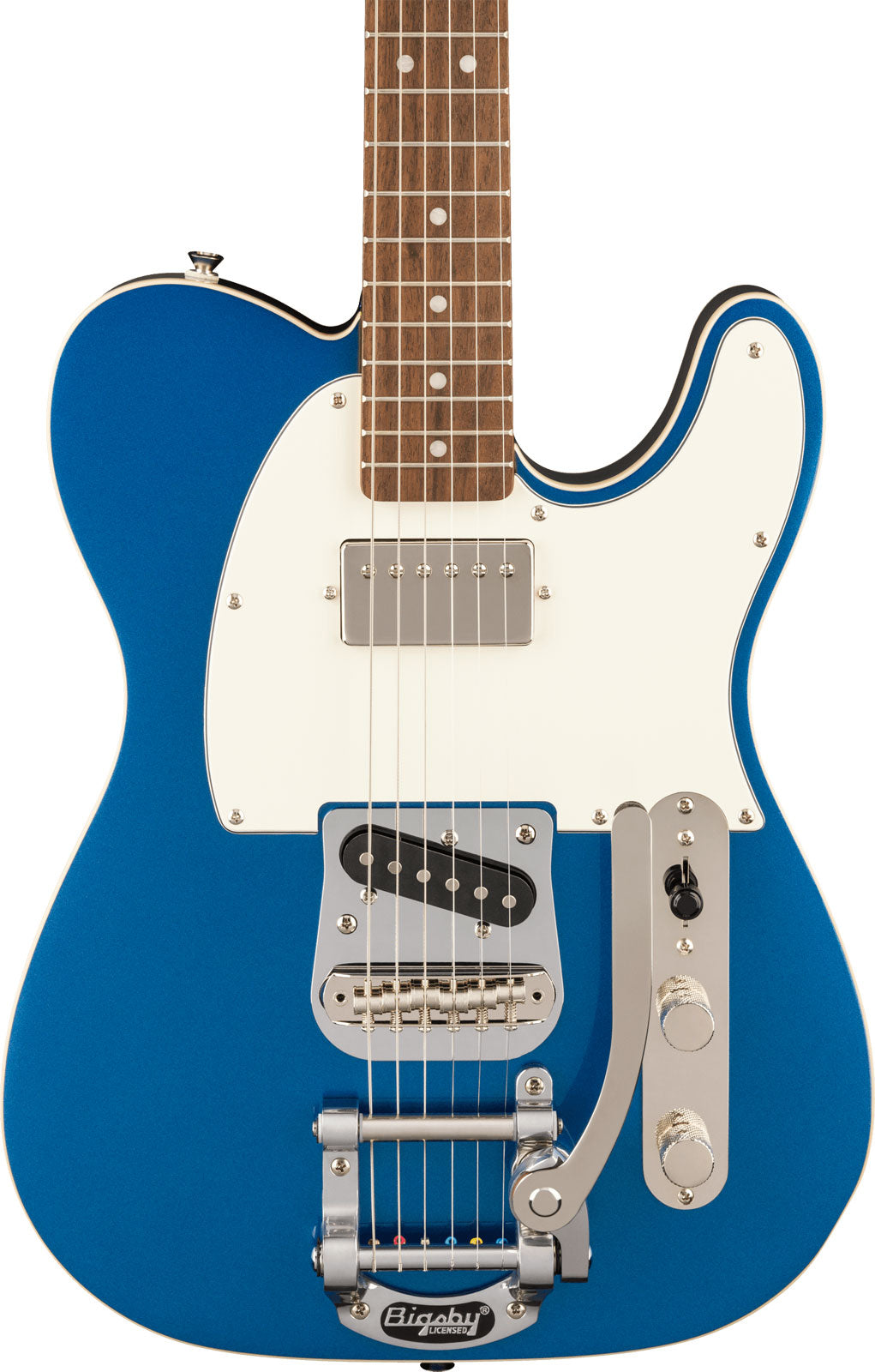 Classic Vibe '60s Custom Telecaster SH mit Bigsby PPG Lake Placid Blue