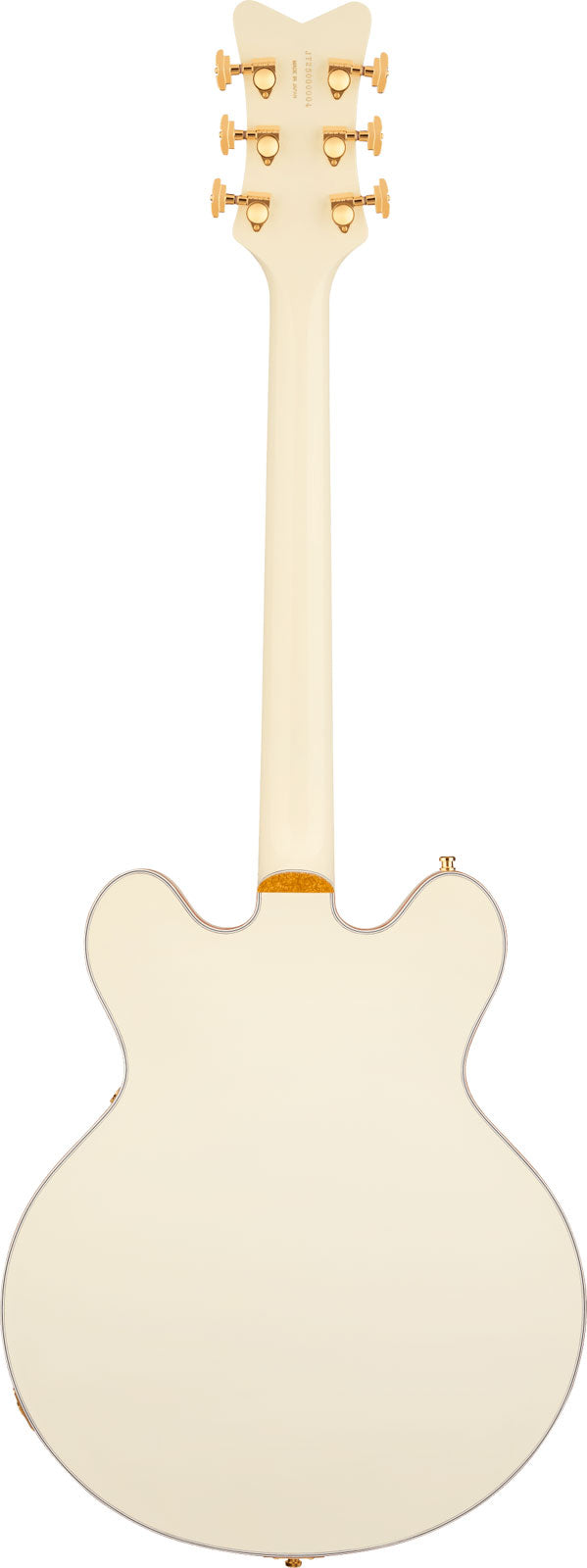 Falcon Center Block LTD with String-Thru Bigsby and Gold Hardware EBO Vintage White