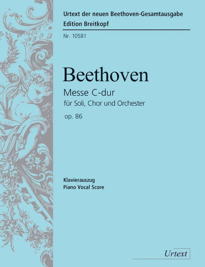 Beethoven L.V. - Messe Do Majeur Op. 86 - Ch Choeur Piano