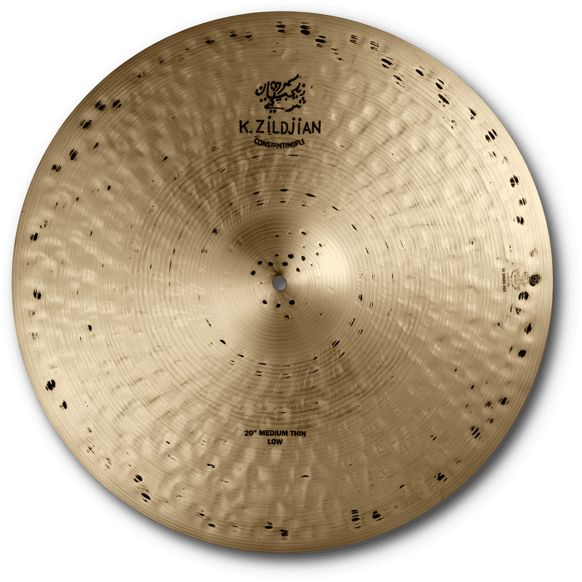 K CONSTANTINOPLE 20" MEDIUM THIN LOW RIDE