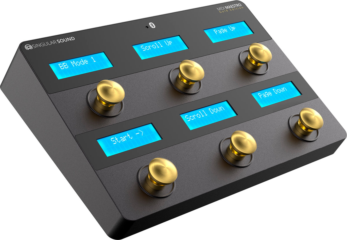 Singular Sound MIDI MAESTRO CONTROL PEDALS